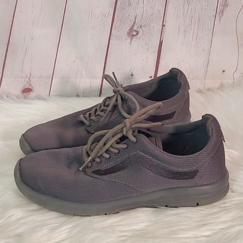 VANS 1.5 MONO LIGHT PEWTER GREY ULTRACUSH LITE SNEAKERS SHOES WOMENS SIZE 8 - Picture 8 of 17